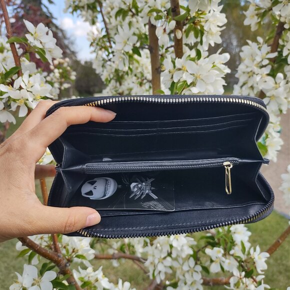 NEW handmade the nightmare before christmas sally and jack wallet - Picture 6 of 7